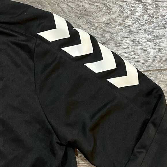 Hummel Brazas Futebol Club Black Full Zip Soccer Jacket - Men's Size Medium - Picture 4 of 10